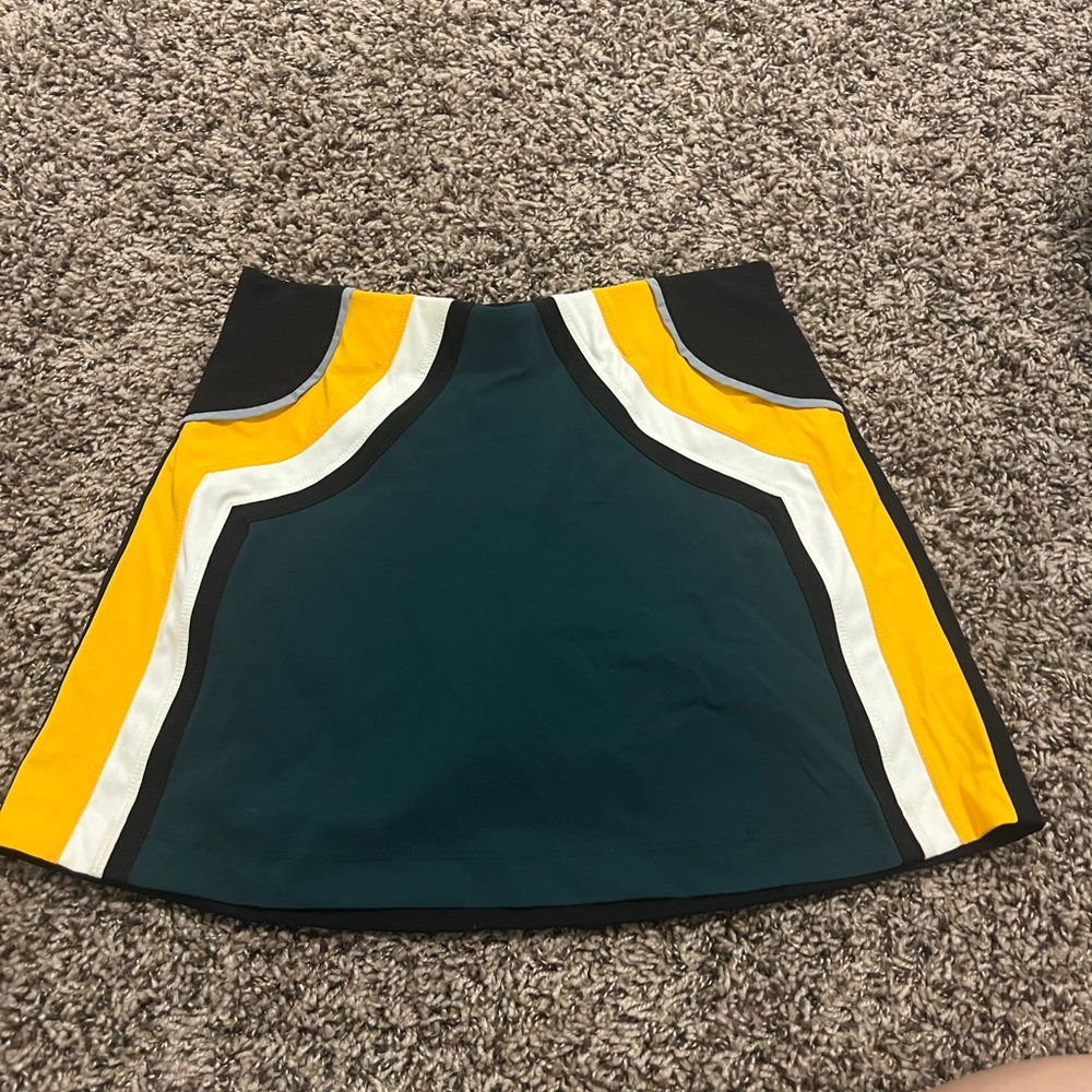 Athletic mini skirt A line with shorts attached 00